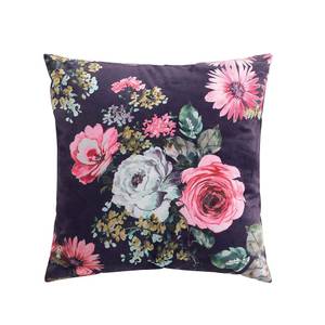 Coussin déco carré Flower Life Noir - Textile - 45 x 45 x 45 cm