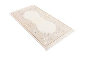 Tapis Darya CCXXXIX Beige - Textile - 84 x 1 x 155 cm