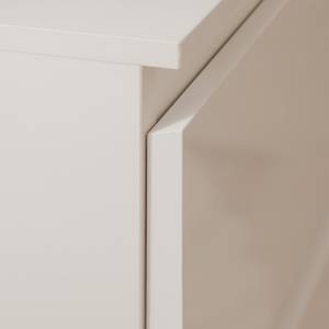 Commode Pretoria Blanc - Bois manufacturé - 46 x 81 x 80 cm