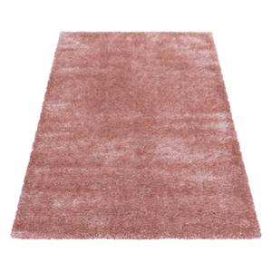 Hochflor Teppich - Blanca - rechteckig Pink - Kunststoff - 120 x 5 x 170 cm