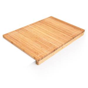 Planche à découper bambou cuisine Marron - Bambou - 56 x 5 x 38 cm
