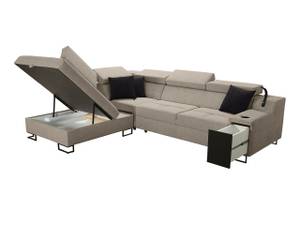 Ecksofa Alicante VII Beige - Ecke davorstehend links