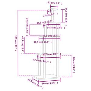 Kratzbaum 3016232 Creme