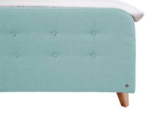 Nordic Box Boxspringbett TBO Hellblau - Breite: 202 cm - H3