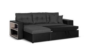 Ecksofa CALIFORNIA Glas Grau