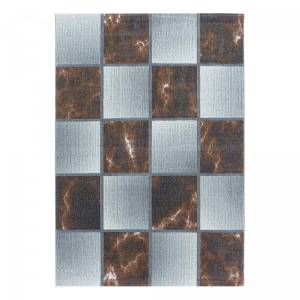 Tapis salon ONTARIO 140x200 marron Marron - 140 x 200 cm