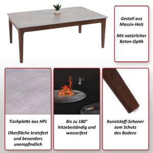 Couchtisch M55 Grau - Holzart/Dekor - Holz teilmassiv - 120 x 46 x 70 cm