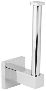 Toilettenpapierhalter Mare Grau - Metall - 11 x 9 x 26 cm