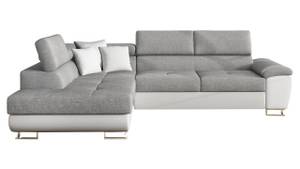 Ecksofa Cotere Grau - Ecke davorstehend links