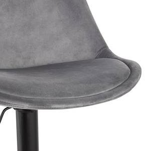 Tabouret De Bar MIKE Noir - Gris