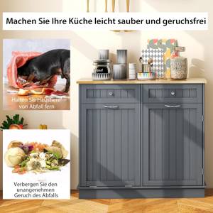 Mülleimerschrank KC54756 Grau