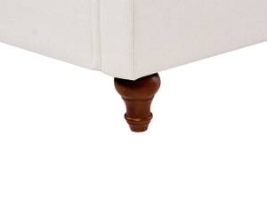 Canapé 2 places GINNERUP Beige - Marron - Blanc - Textile - 154 x 84 x 76 cm