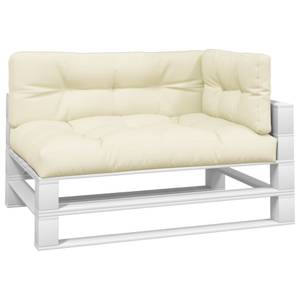 Palettensofa-Auflagen (3er Set) 3005165 Cremeweiß