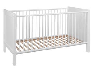 Babybett Landström 66B1 Weiß - Holzwerkstoff - 70 x 84 x 77 cm