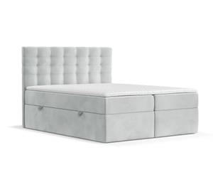 Boxspringbett Sansa Hellgrau - Breite: 140 cm