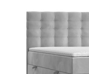 Boxspringbett Sansa Grau - Breite: 120 cm