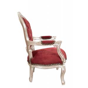 Fauteuil Mini Baroque LOUSI XVI Rouge - 50 x 51 cm