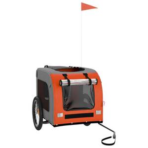 Remorque vélo pour chien 3028770-1 Orange - 134 x 74 x 69 cm