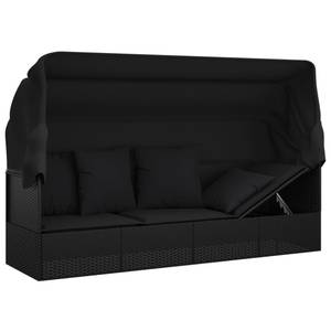 Outdoor Loungebett 3028901 Schwarz