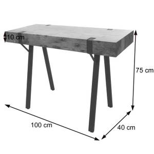 Konsolentisch L54 Grau