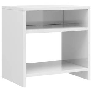 Table de chevet (lot de 2) 297716-2 Blanc brillant - Nombre de pièces dans le lot : 2