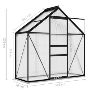 Gewächshaus 3000921 Tiefe: 70 cm