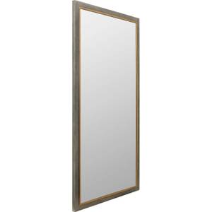 Miroir Nuance Gris - Métal - 90 x 180 x 4 cm