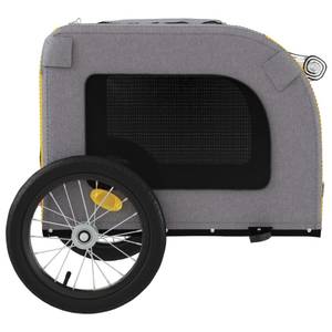 Remorque vélo pour chien 3028770-1 Jaune - 64 x 66 x 125 cm