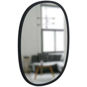 Miroir ovale 45,7 x 61 cm Hub Miroir / Silicone - Multicolore