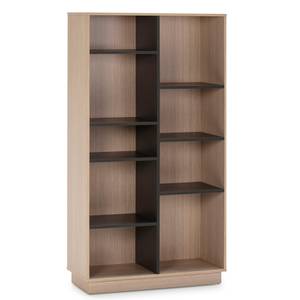 Étagère Bibliothèque Vigo 150x80cm Marron - Bois manufacturé - 80 x 150 x 33 cm