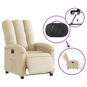 Fauteuil inclinable électrique 3032264-4 Crème