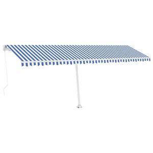 Avent rétractable 3006544-2 Bleu - Blanc - 300 x 1 x 600 cm