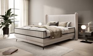 Boxspringbett DALIANO Beige