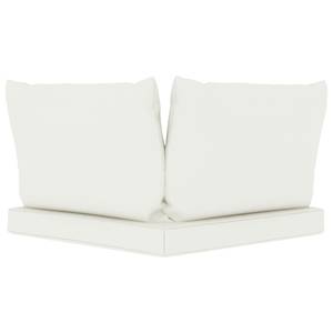 Palettensofa (2er Set) 3016480-17 Cremeweiß