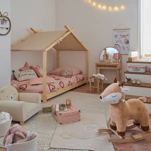 Bettwäsche-Set für Kinder OASIS Pink - Naturfaser - 140 x 200 x 140 cm