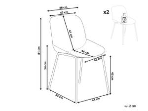 Chaise de salle à manger MILACA Beige