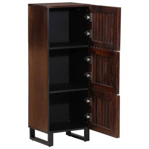 Highboard DE1609 Braun - Massivholz - 34 x 110 x 40 cm