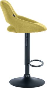 Tabouret de bar Milet Lot de 2 Noir - Vert