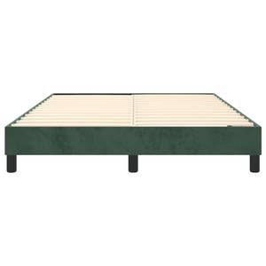 Cadre de lit 3016030-4 Vert foncé - 203 x 25 cm