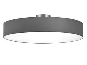 LED Lampe Decke groß Ø 65cm Grau - Silber