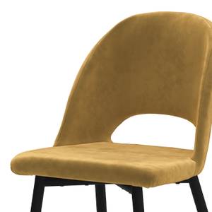 Chaise Pénélope (Lot de 2) Jaune