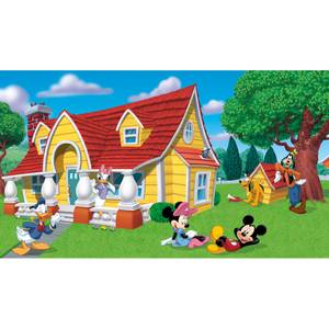 Stickers DISNEY MICKEY ET SES AMIS Matière plastique - Textile - 25 x 29 x 29 cm