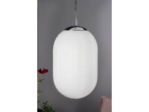 LED Pendelleuchte Milchglas Weiß kaufen home24 Ø23cm 