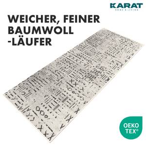 Teppich-Läufer Vena Creme - Tiefe: 300 cm