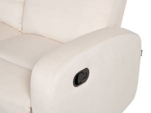 2-Sitzer Sofa VERDAL Weiß - Textil - 128 x 102 x 73 cm