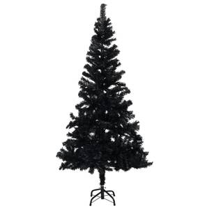 Sapin de noël artificiel Noir - Rosé - 120 x 240 x 120 cm