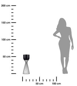 Blumenständer mit Übertopf HH-ML-07-B Schwarz