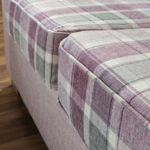 Nebraska Sofa 2-Sitzer Pink - Kunststoff - Textil - Holz teilmassiv - 165 x 88 x 87 cm