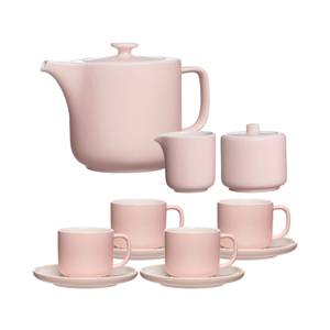 Teeservice Jasper 11er Set Rosé