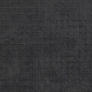 Fußmatte Kokos halbrund 60x100 cm Schwarz - Braun - Naturfaser - Kunststoff - 60 x 2 x 100 cm